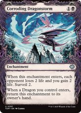 Tempestade de Dragões Corrosiva / Corroding Dragonstorm - Magic: The Gathering - MoxLand